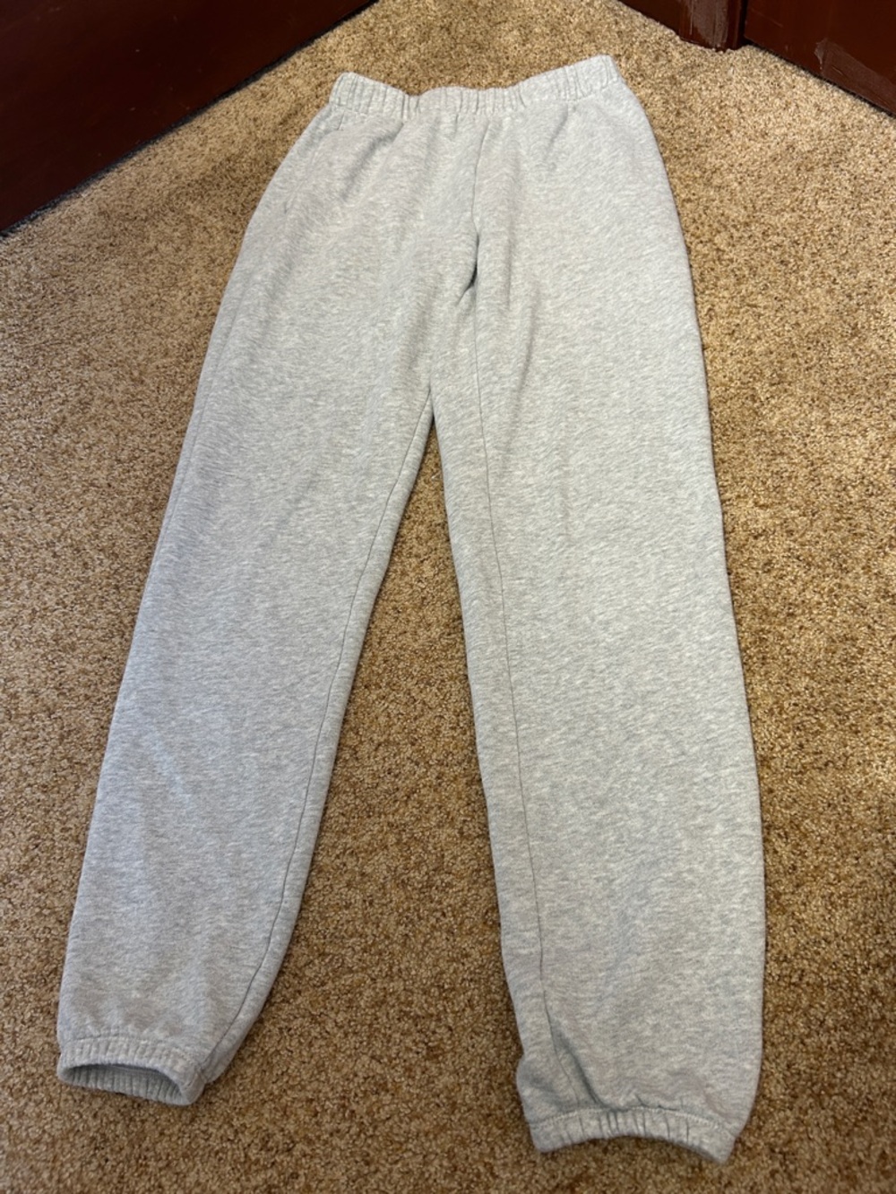 aerie Light Heather Gray Cozy Sweatpants